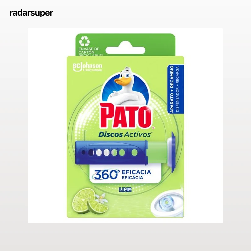Desinfectante discos activos Pato WC lima