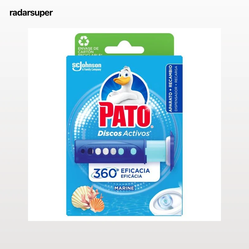 Desinfectante discos activos pato WC Marine