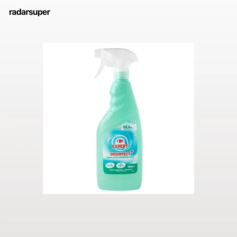Desinfectante limpiador multiusos olor eucalipto Carrefour Expert 750 ml.