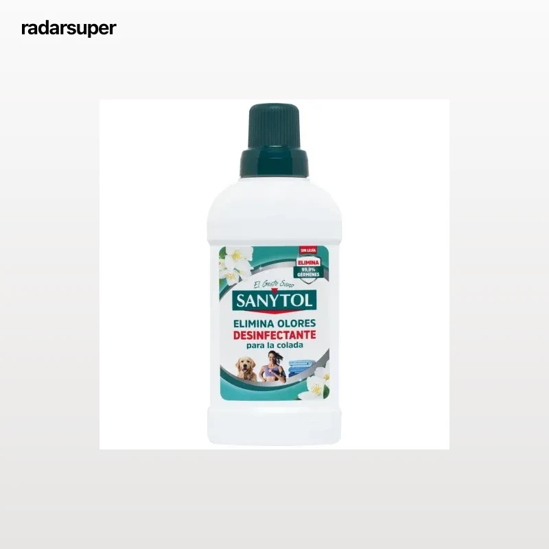Desinfectante para la colada elimina olores sin lejía Sanytol 500 ml.