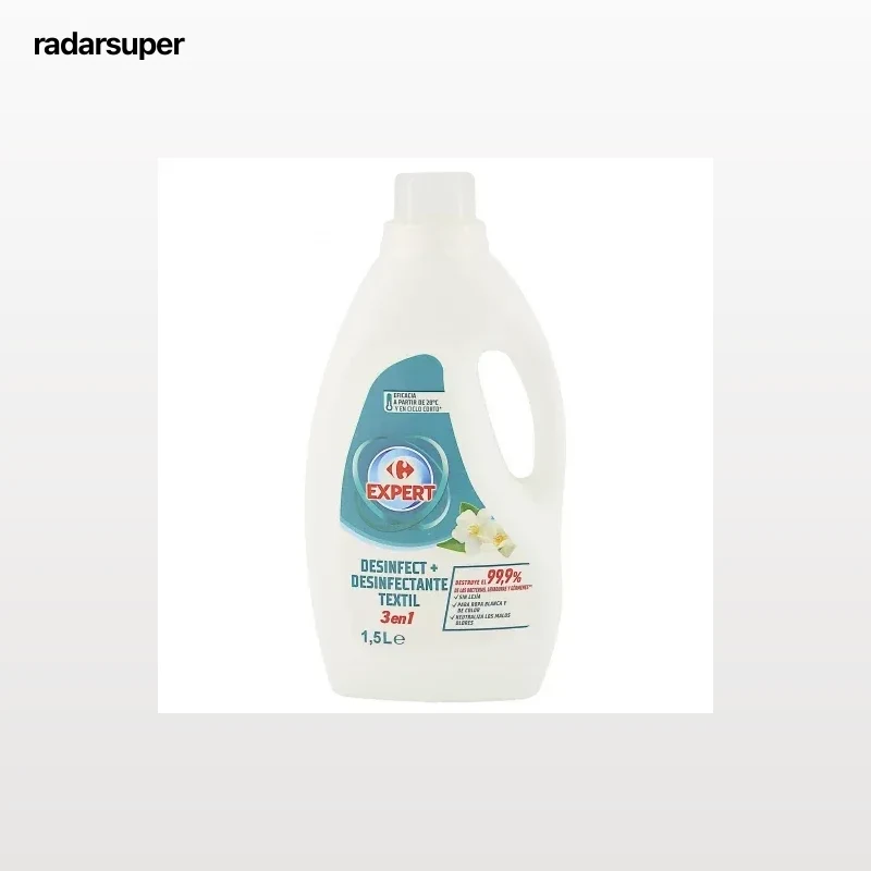 Desinfectante textil 3en1 Expert Carrefour 1,5 l.