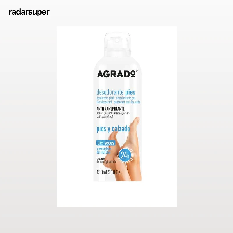 Desodorante antitranspirante pies Agrado 150ml