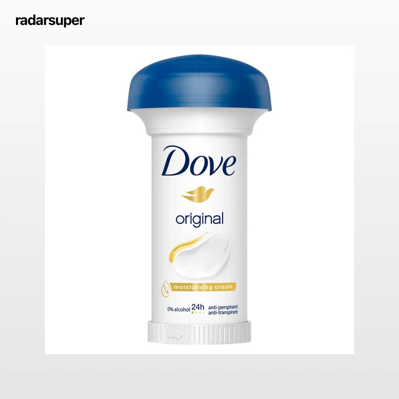 Desodorante en crema Dove 50ml sin alcohol antitranspirante