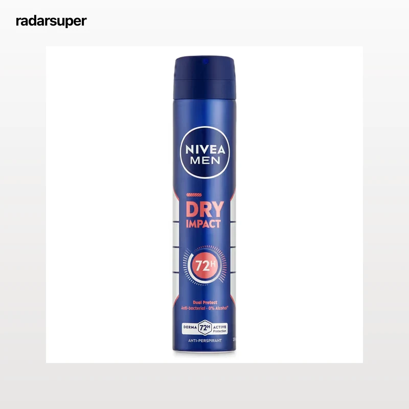Desodorante dry impact Nivea men 200 ml