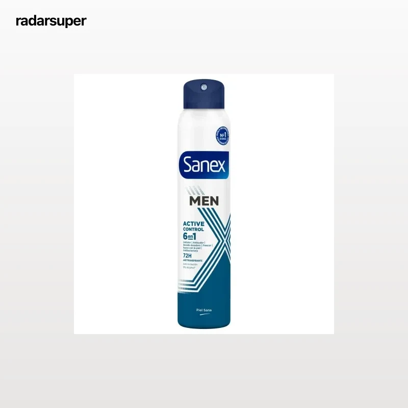 Desodorante en spray active control Sanex Men 200 ml.