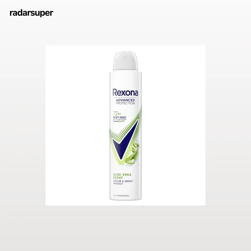 Desodorante en spray antitranspirante aloe vera Rexona 200 ml.