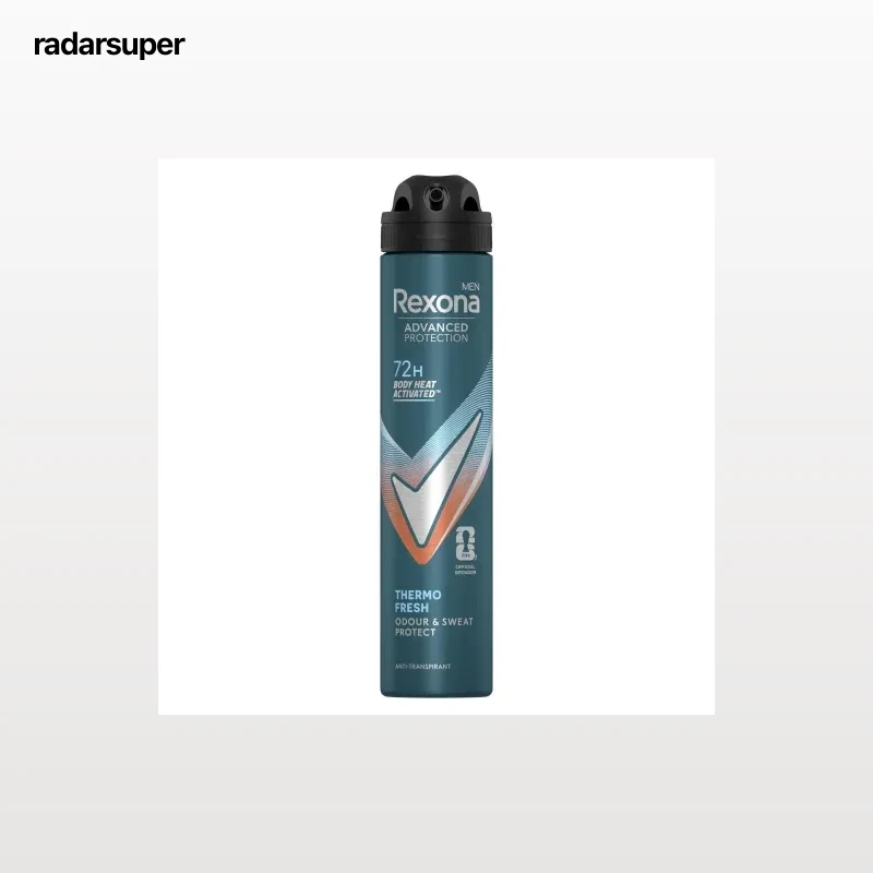 Desodorante en spray antitranspirante thermo fresh Men Rexona 200 ml.