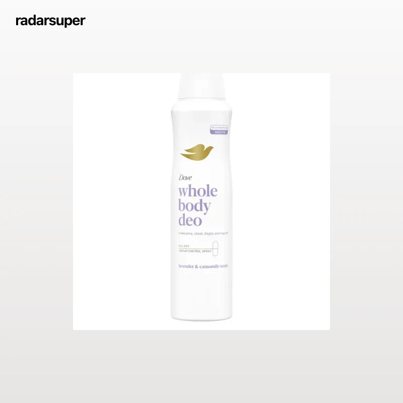 Desodorante en spray aroma de lavanda y manzanilla Dove 150 ml.