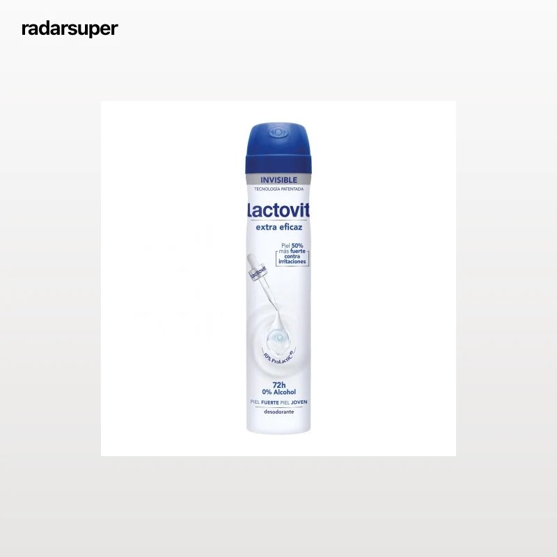 Desodorante en spray extra eficaz Lactovit 200 ml.