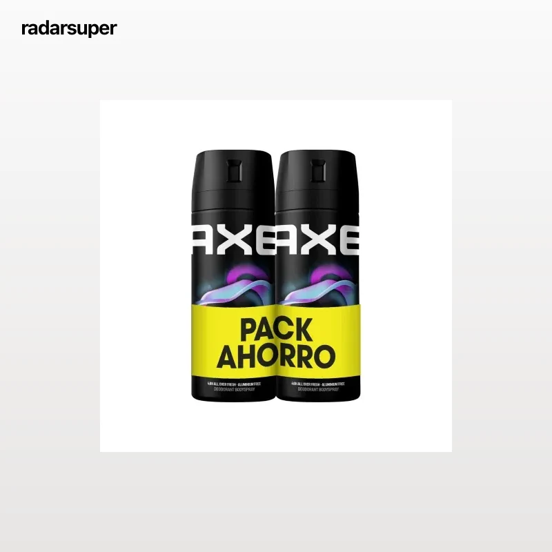 Desodorante en spray Marine Axe pack de 2 unidades de 150 ml.