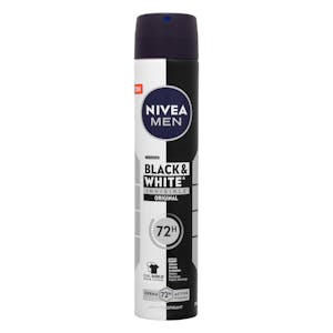 Desodorante invisible Black & White Nivea Men antitranspirante