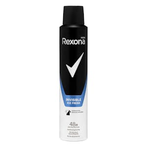 Desodorante invisible ice fresh Rexona Men antitranspirante y antimanchas