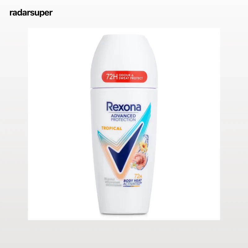 Desodorante roll-on advanced protection tropical Rexona 50 ml