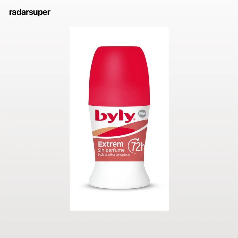 Desodorante en roll-on Byly 50ml extrem 48-72h sin perfume