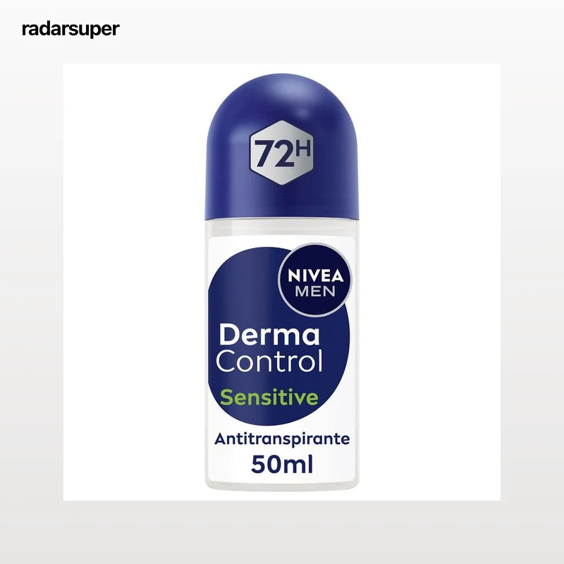 Desodorante roll-on dermo control sensitive Nivea 50 ml