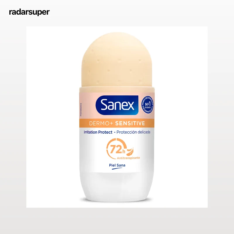 Desodorante roll-on dermo sensitive 72h Sanex 50 ml
