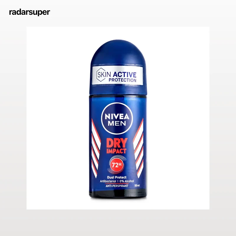 Desodorante roll-on dry impact Nivea men 50 ml