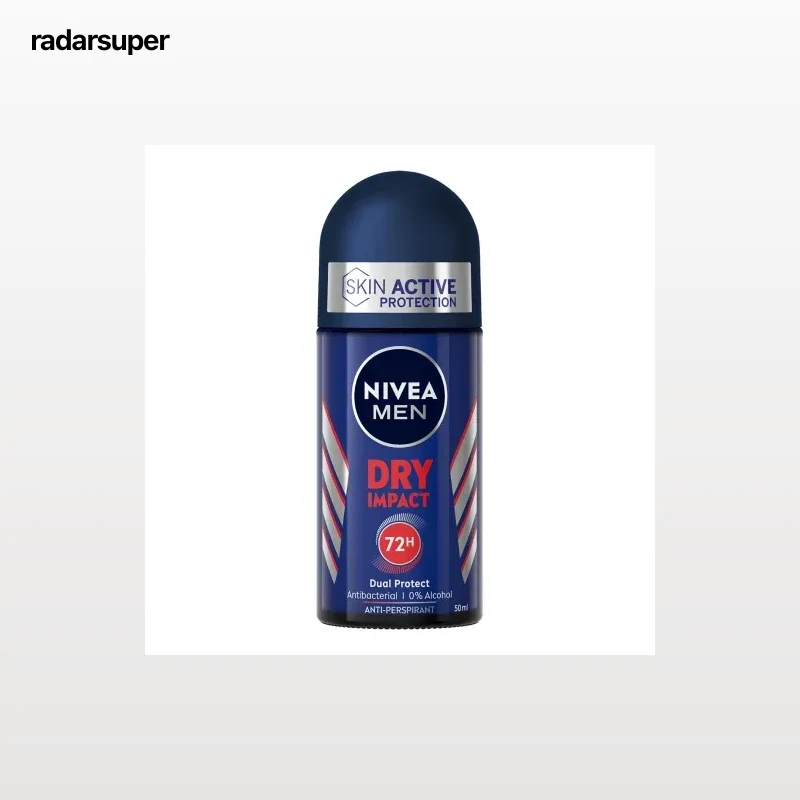 Desodorante roll-on Dry Impact Nivea Men 50 ml.