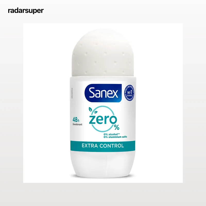 Desodorante roll-on extra control zero Sanex 50 ml