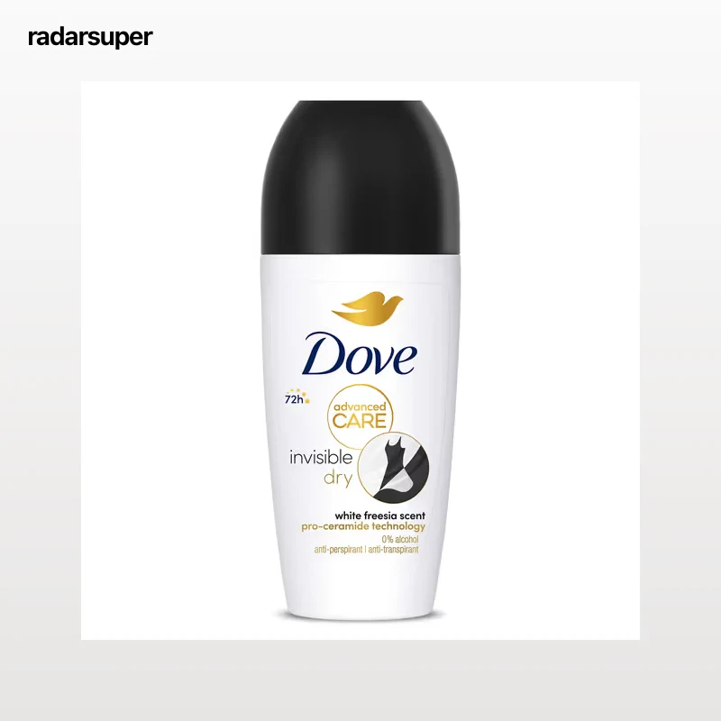 Desodorante roll-on invisible Dove 50 ml