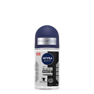 Desodorante roll-on Invisible Black & White Nivea Men antitranspirante