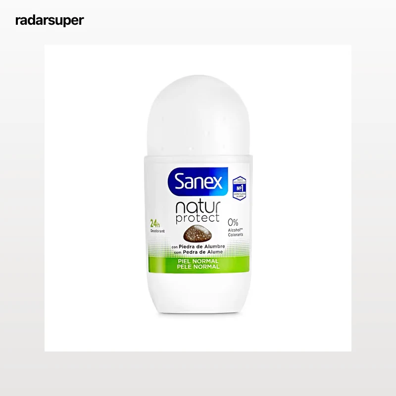 Desodorante roll-on natur protect piel normal Sanex 50 ml