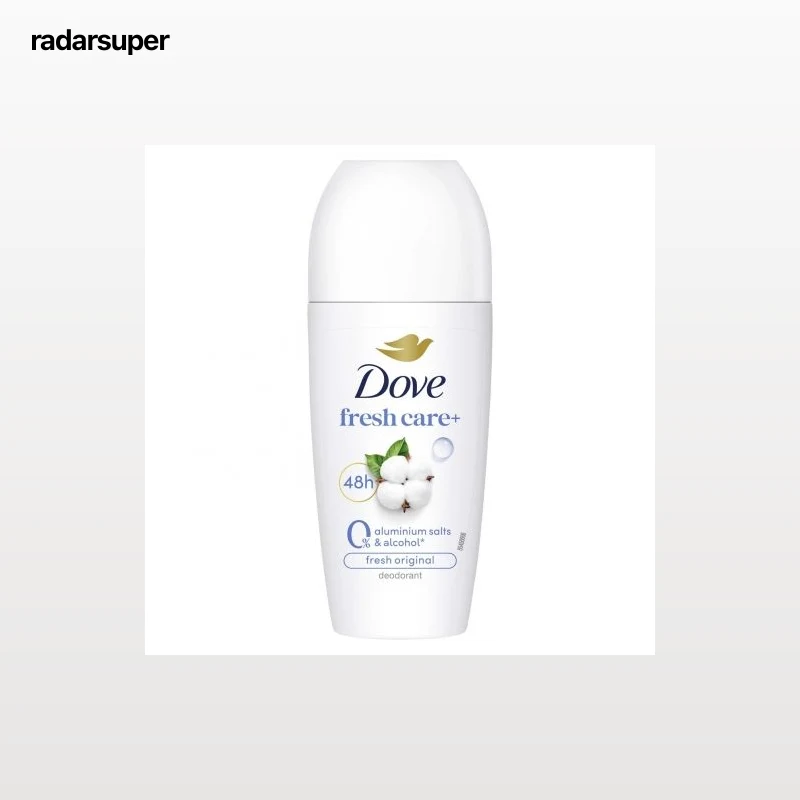 Desodorante roll-on origimal Fresh Care+ Dove 50 ml.