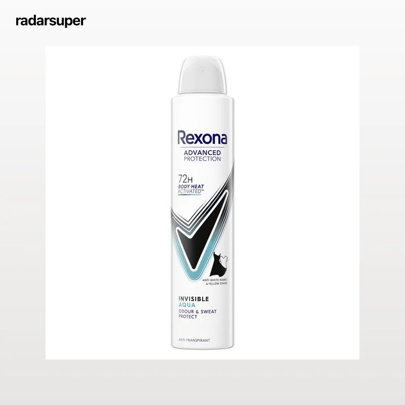 Desodorante spray Advanced Protection Rexona 200 ml invisible aqua