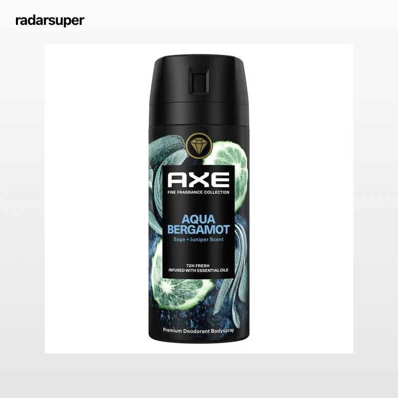 Desodorante Spray Axe 150ml Agua De Bergamota