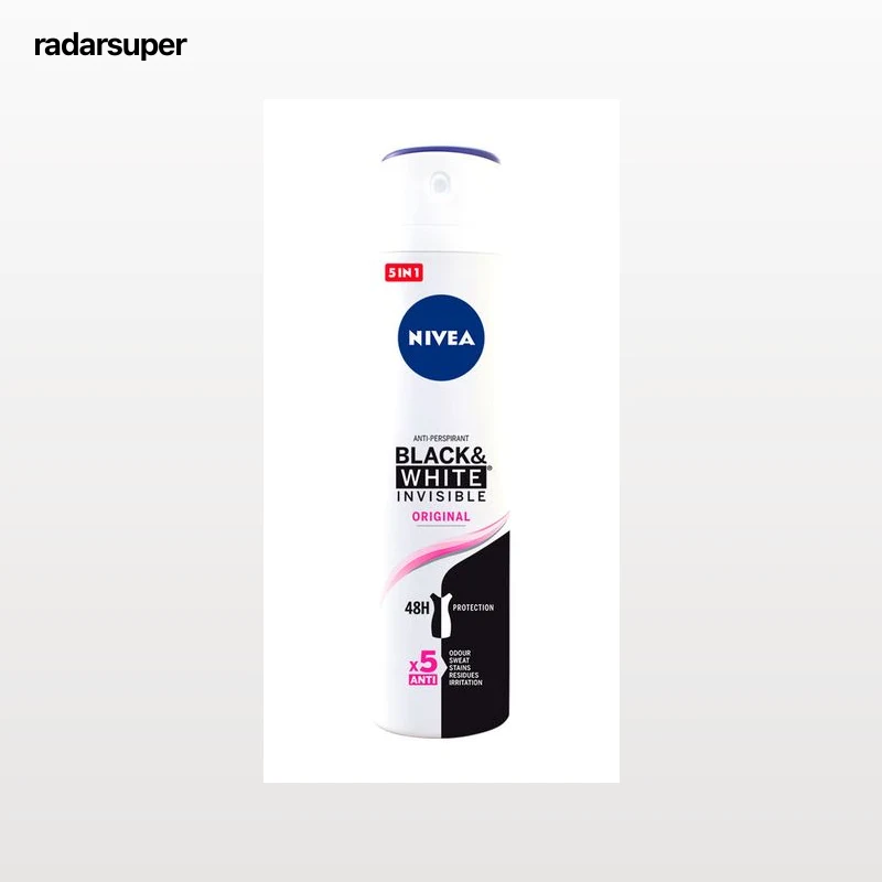 Desodorante en spray Nivea 200ml invisible antitranspirante