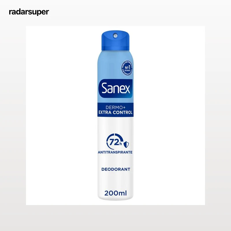 Desodorante spray Sanex Dermo Extra Control 72h Antitranspirante 200ml