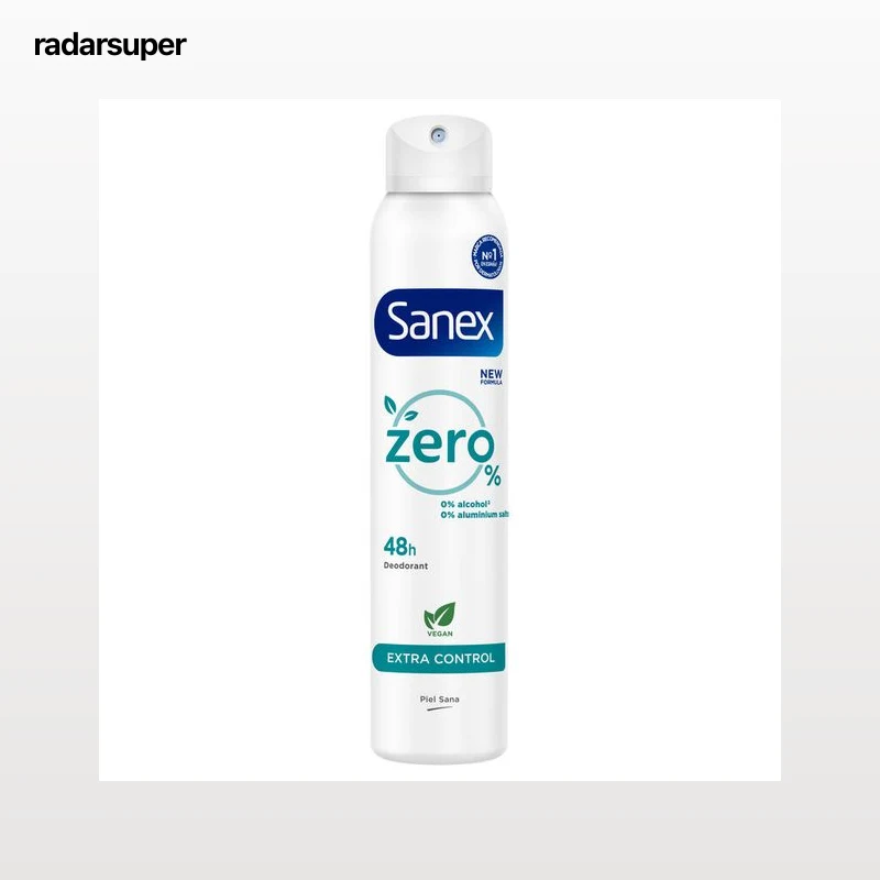 Desodorante spray Sanex Zero% Extra Control protección 48h 200ml