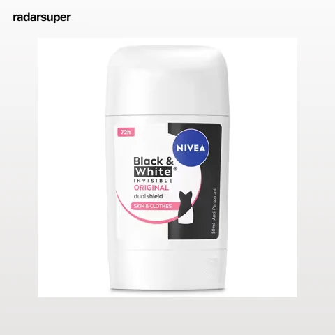 Desodorante stick black&white invisible Nivea 50 ml