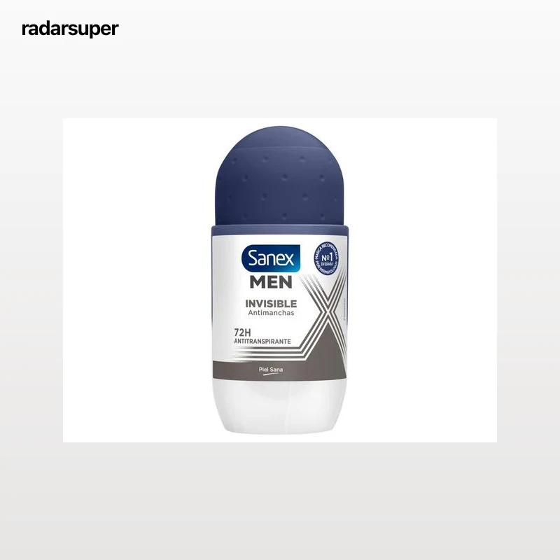 DESODORIZANTE ROLL-ON PARA HOMEM EFEITO INVISÍVEL SANEX 50ML