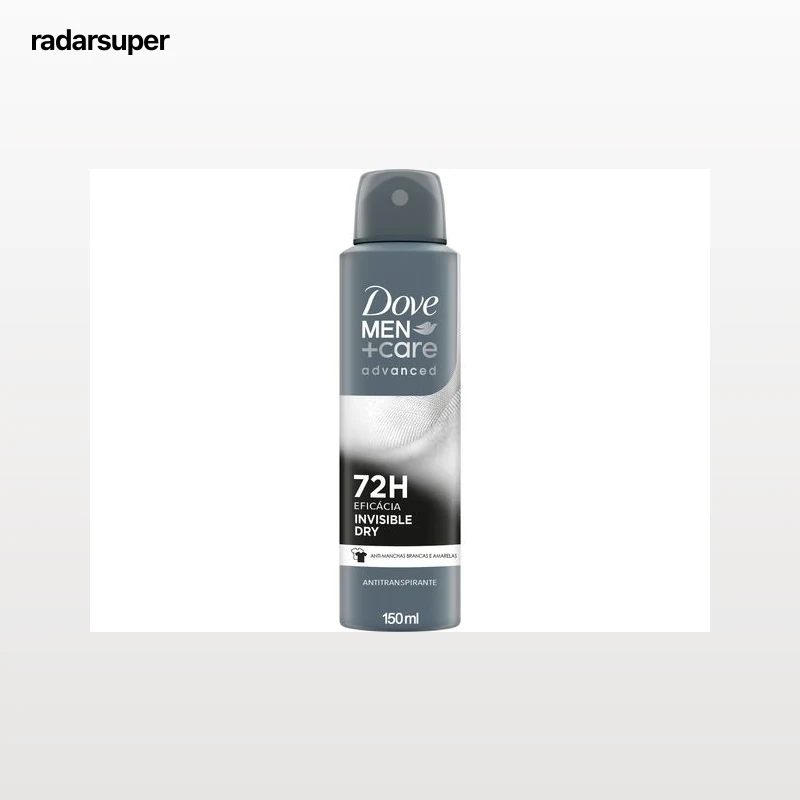DESODORIZANTE SPRAY DOVE MEN INVISIBLE DRY 72H 150ML