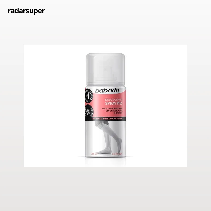 DESODORIZANTE SPRAY PARA PÉS HIDRATANTE BABARIA 150 ML.