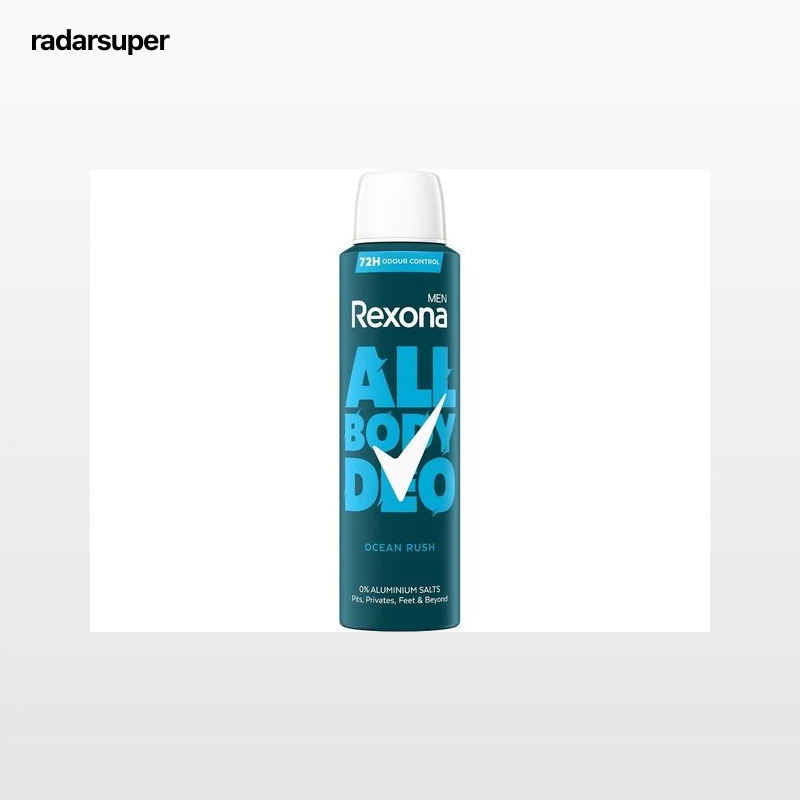 DESODORIZANTE SPRAY REXONA MEN PARA TODO O CORPO OCEAN RUSH 150ML