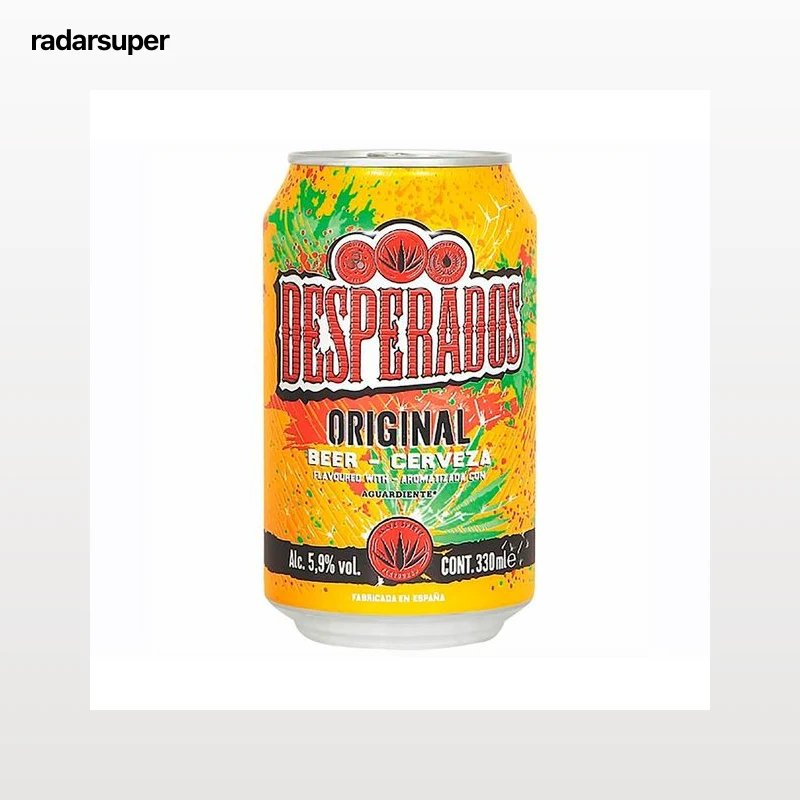 DESPERADOS Cerveza Original Lata 33cl