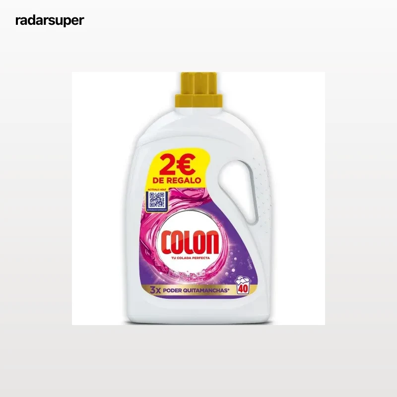 Detergente gel poder quitamanchas Vanish Oxi Action Advanced Colon 40 lavados.