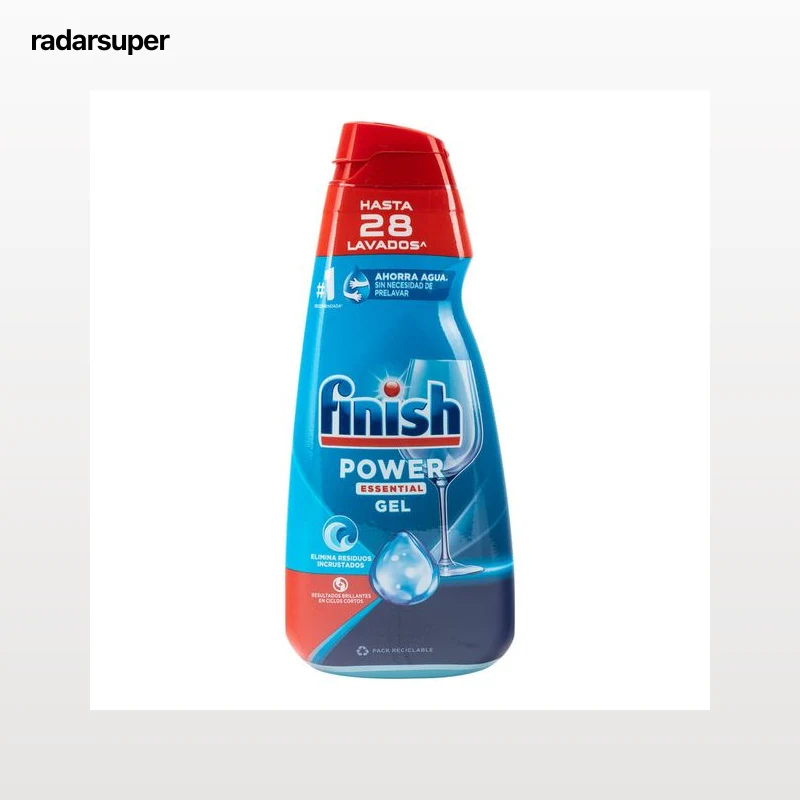 Detergente de lavavajillas en gel Finish 28 lavados Power Essential