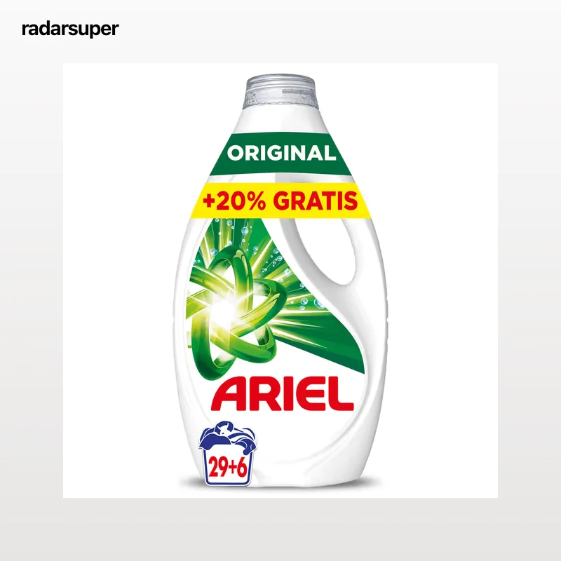 Detergente líquido Ariel 35 lavados
