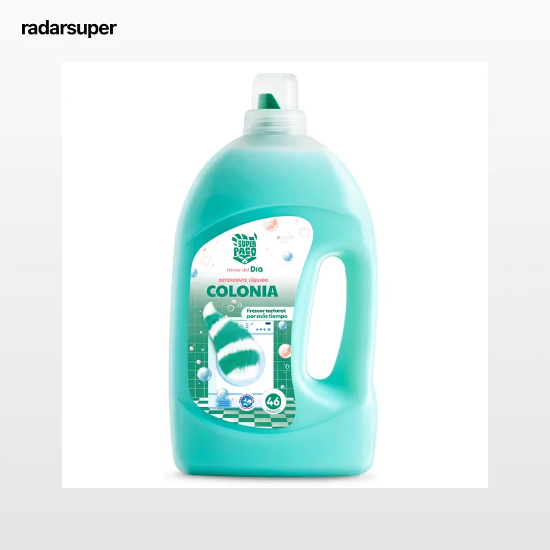 Detergente líquido colonia Dia Super Paco 46 lavados