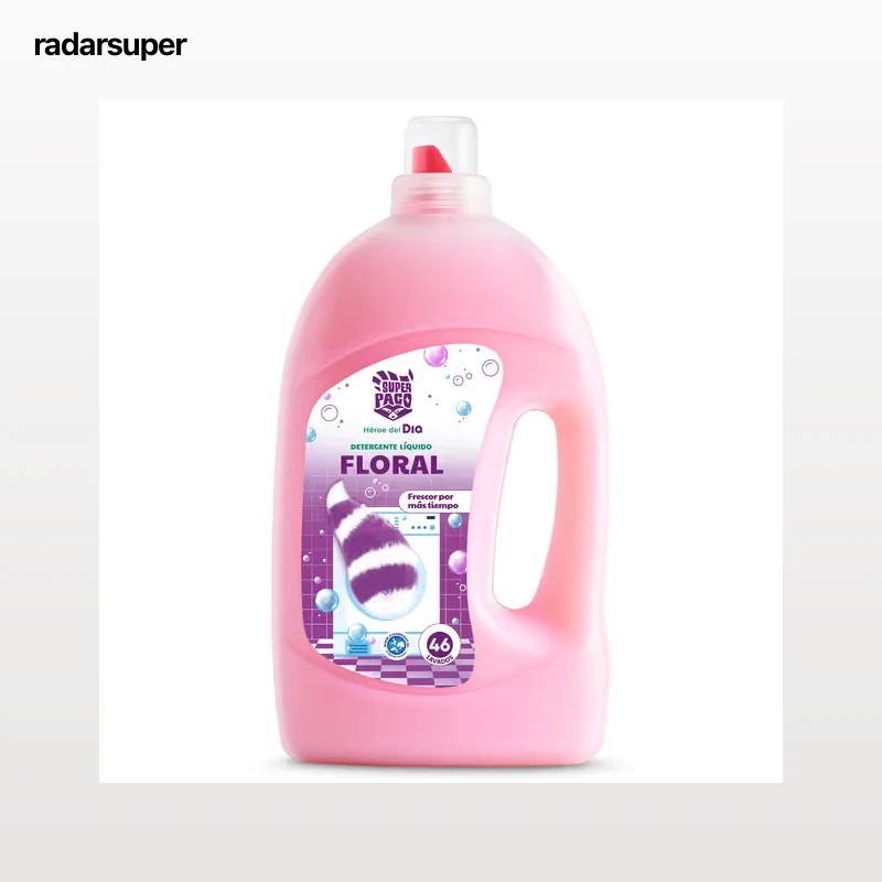 Detergente líquido floral Dia Super Paco 46 lavados