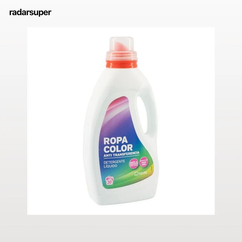Detergente líquido Lanta 30 lavados Color