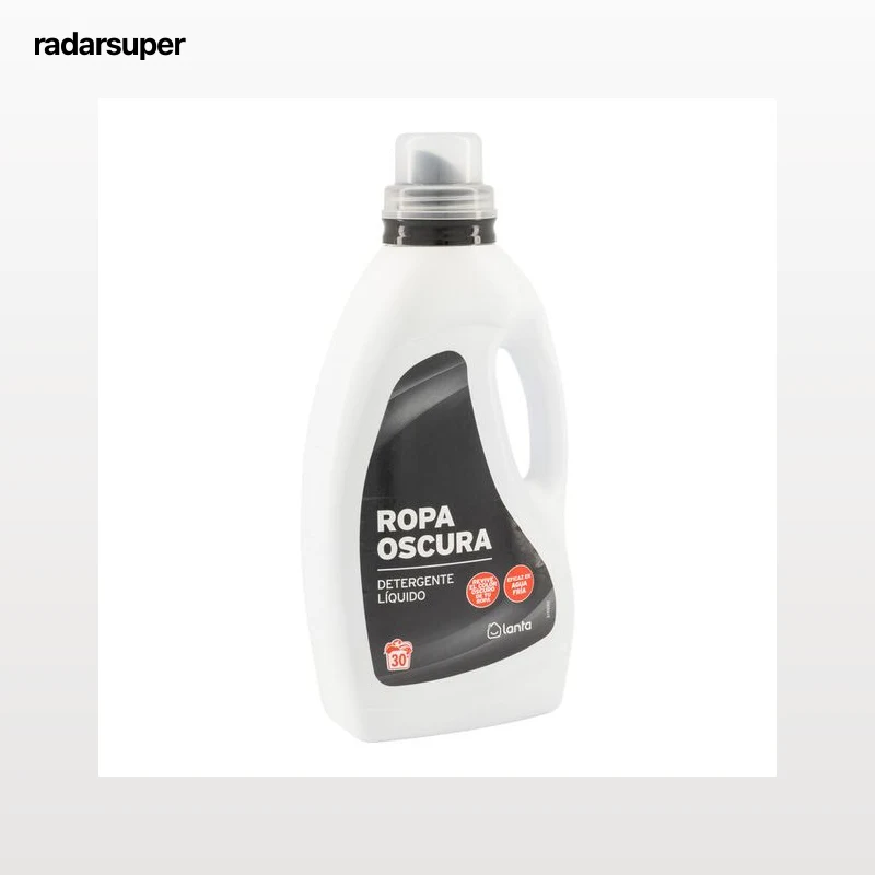 Detergente líquido Lanta 30 lavados Ropa oscura