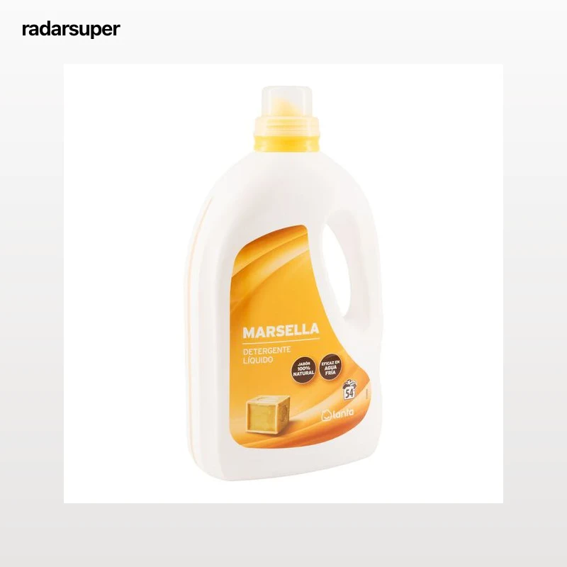 Detergente líquido Lanta 54 lavados Marsella