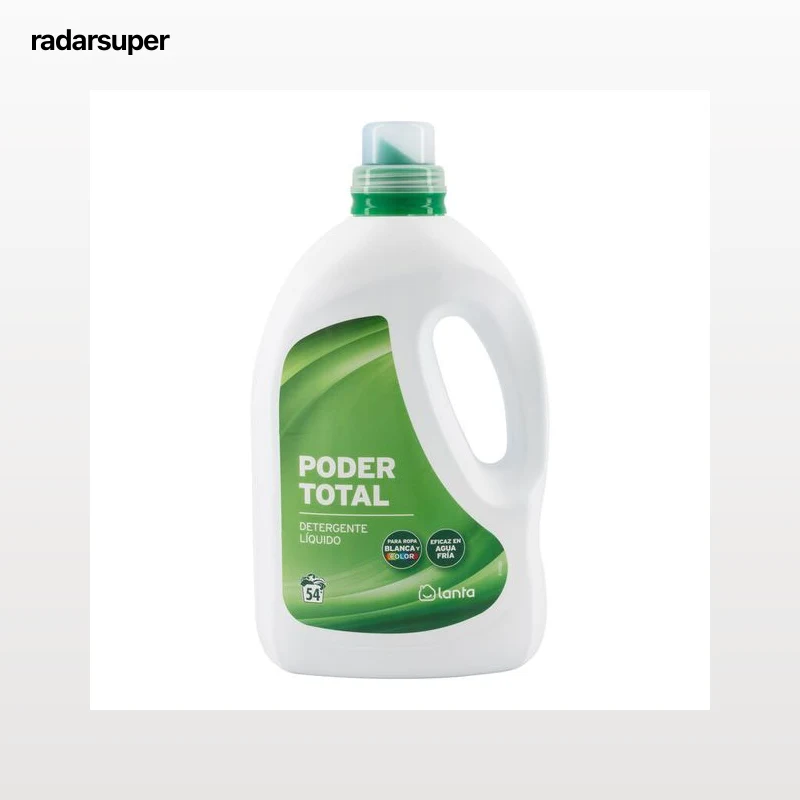 Detergente líquido Lanta 54 lavados Poder total