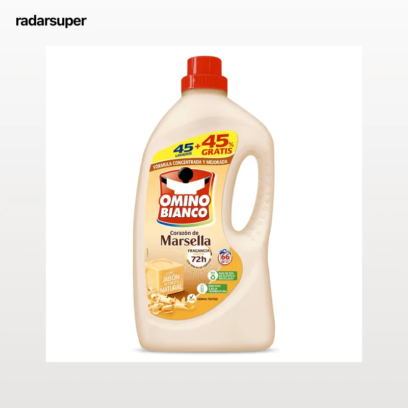 Detergente líquido Marsella Omino bianco 45 lavados