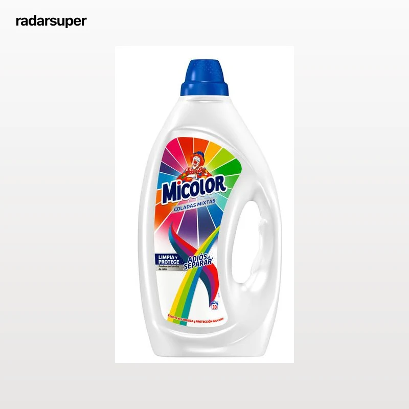 Detergente líquido Micolor 30 lavados Adiós al separado