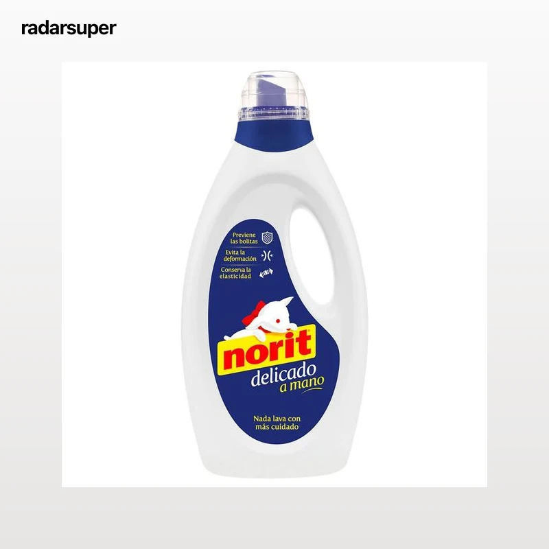 Detergente líquido Norit 45 lavados delicado lavar a mano
